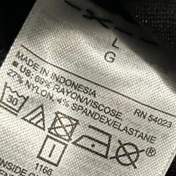 High-Waisted Stevie Black Leopard Print Pants Women's Size L - Picture 9 of 9